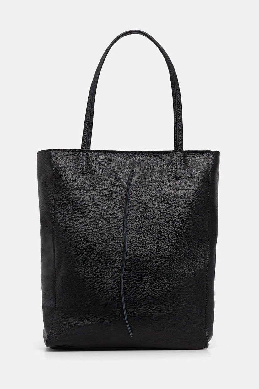 Answear.LAB poseta de piele culoarea negru