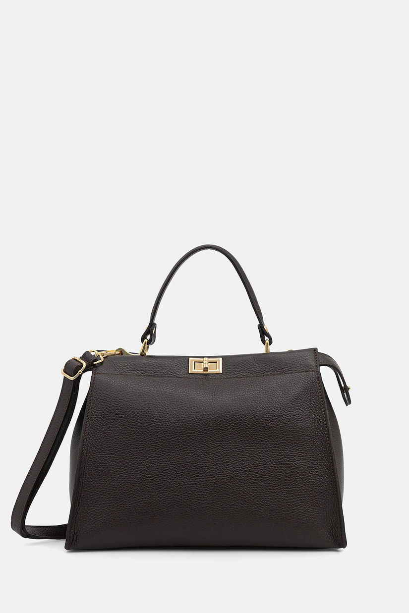 Answear.LAB poseta de piele culoarea maro