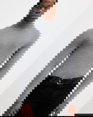 Sisley pulover de lână culoarea gri, light, 11BAS200A