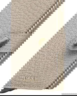 Secrid portofel de piele PEBBLE culoarea bej, MPe-Cappuccino