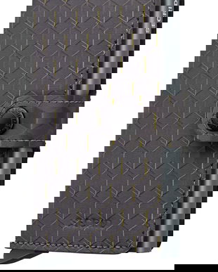 Secrid portofel OPTICAL culoarea negru, Portfel Secrid Miniwallet Optical MOP-BLACK-TITANIUM