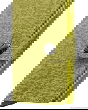 Secrid portofel de piele CRISPLE culoarea negru