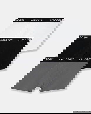 Lacoste boxeri 3-pack culoarea negru, 5H2394