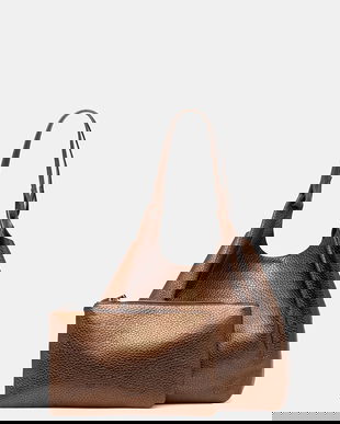 Gianni Chiarini geantă de piele DUA culoarea maro, BS 9720 RNGDBL
