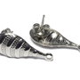 Tortite cercei din otel inoxidabil, 21x9 mm