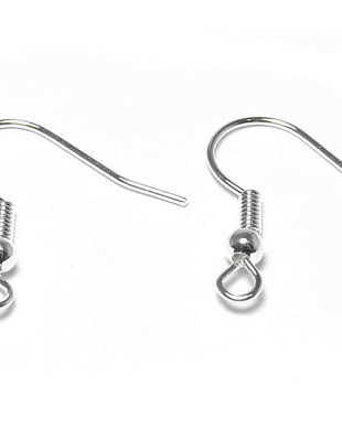 Tortite cercei din metal, 18x0.8 mm