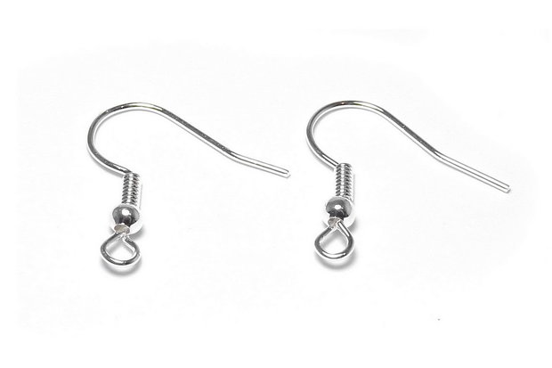 Tortite cercei din metal, 18x0.8 mm