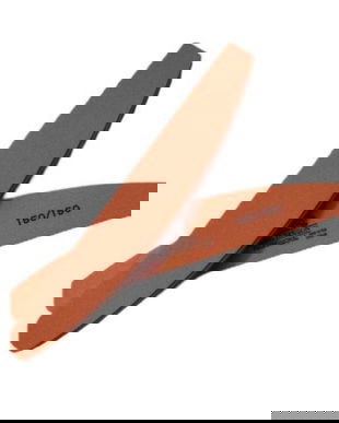 Pila buffer pentru unghii, granulatie 150/150, orange