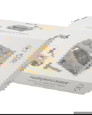 Masa de lucru si xilofon. Pounding Bench and Xylophone