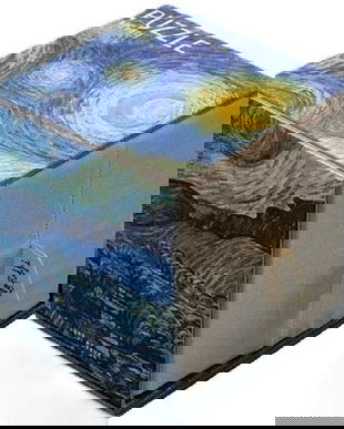 Cube puzzle: Starry Night. Van Gogh