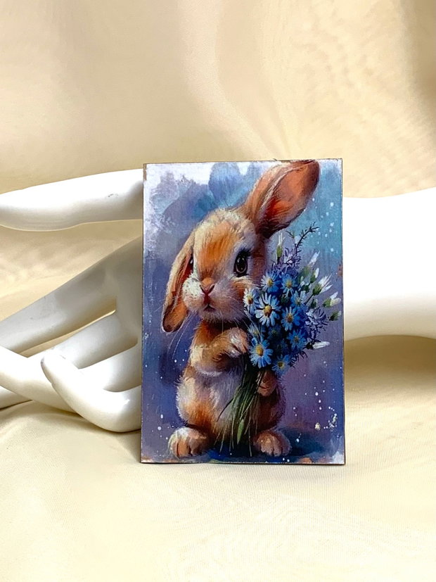 Magnet de frigider - decorat manual 01056