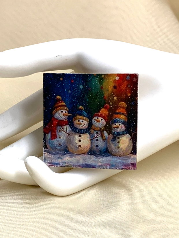 Magnet de frigider - decorat manual 01057
