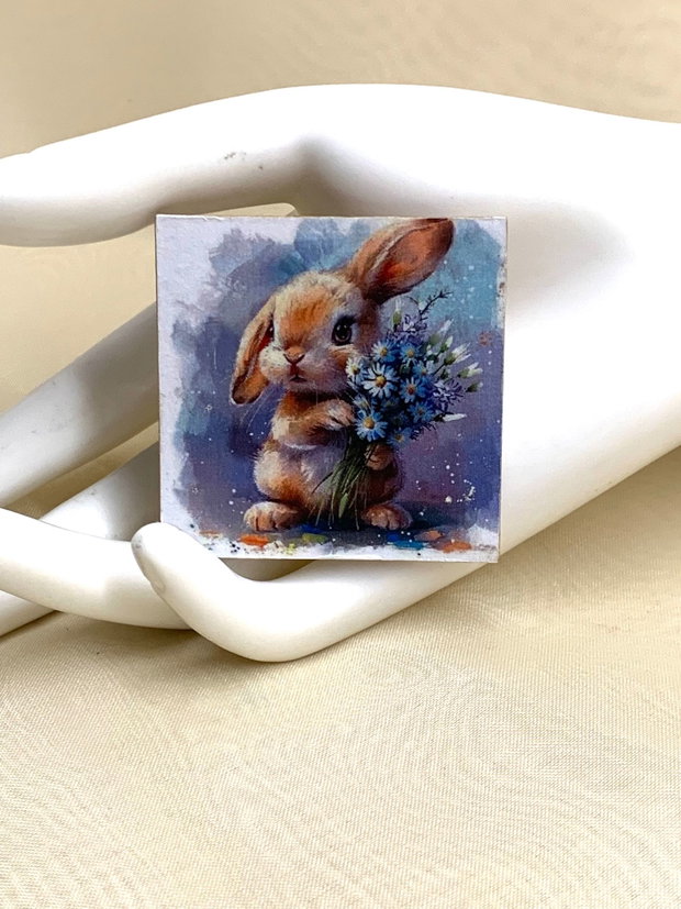 Magnet de frigider - decorat manual 01058
