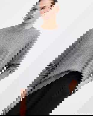 Sisley pulover din amestec de lână culoarea gri, light, 18AYM103K