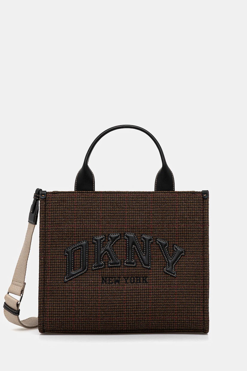 Dkny geantă culoarea verde, R53AIR57