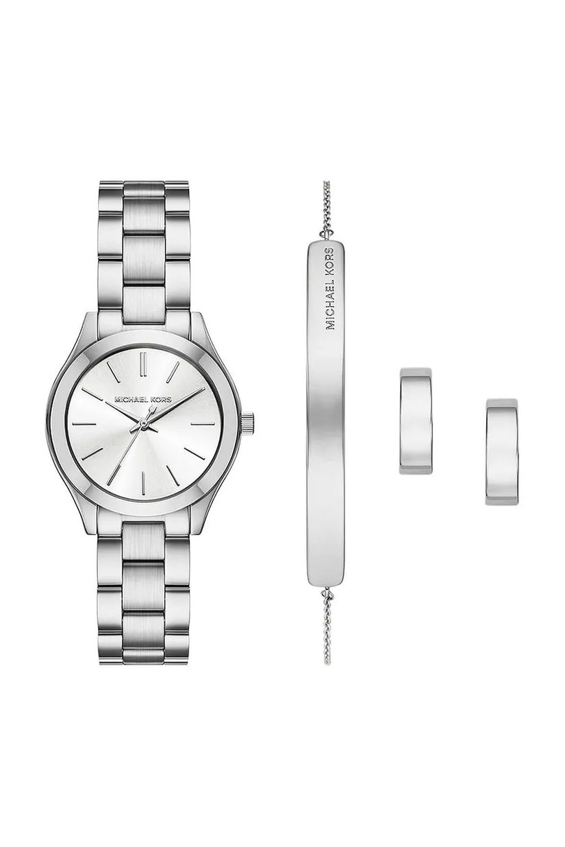 Michael Kors ceas culoarea argintiu, MK7563SET