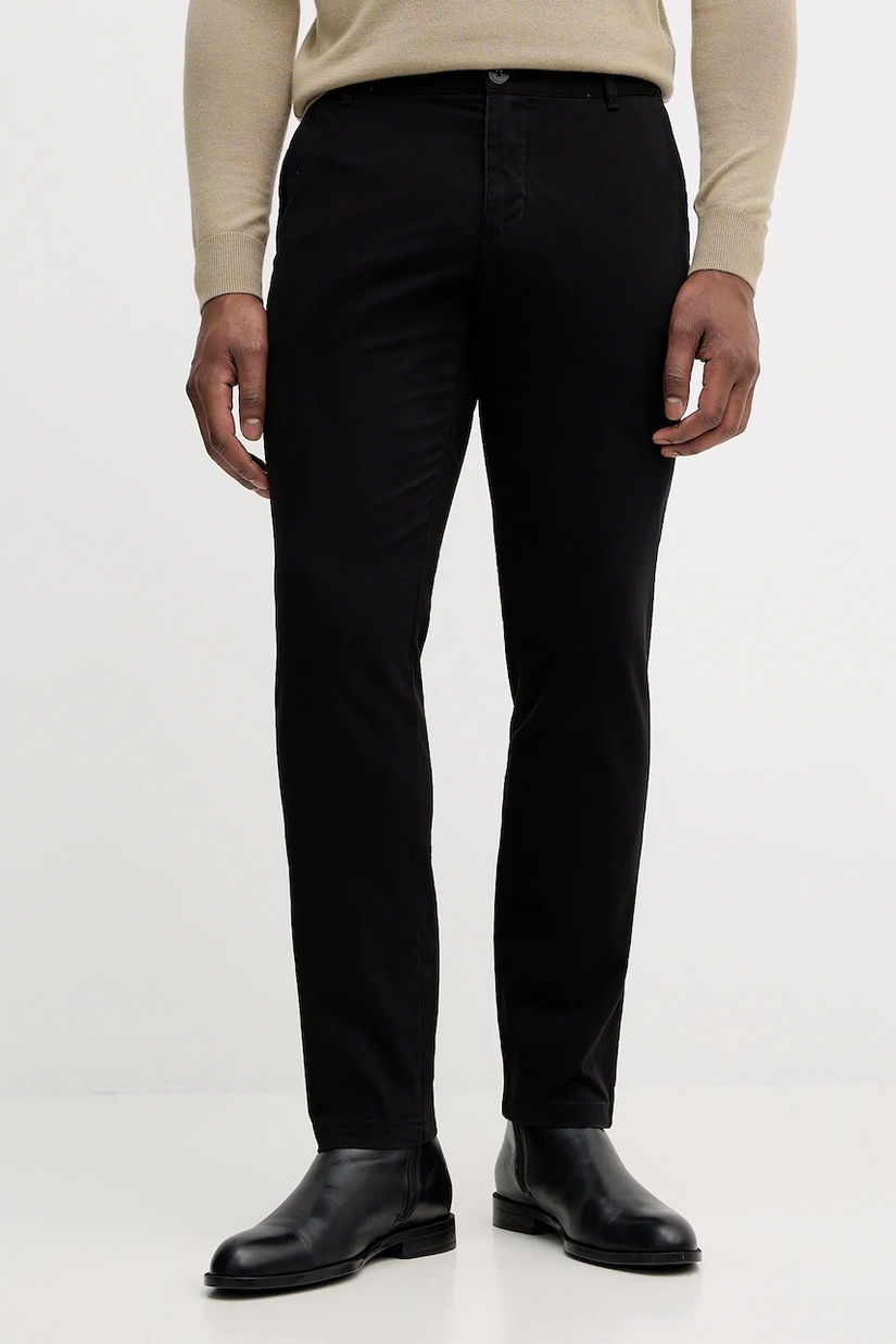Sisley pantaloni culoarea gri, mulata, 4DM6SF02Y