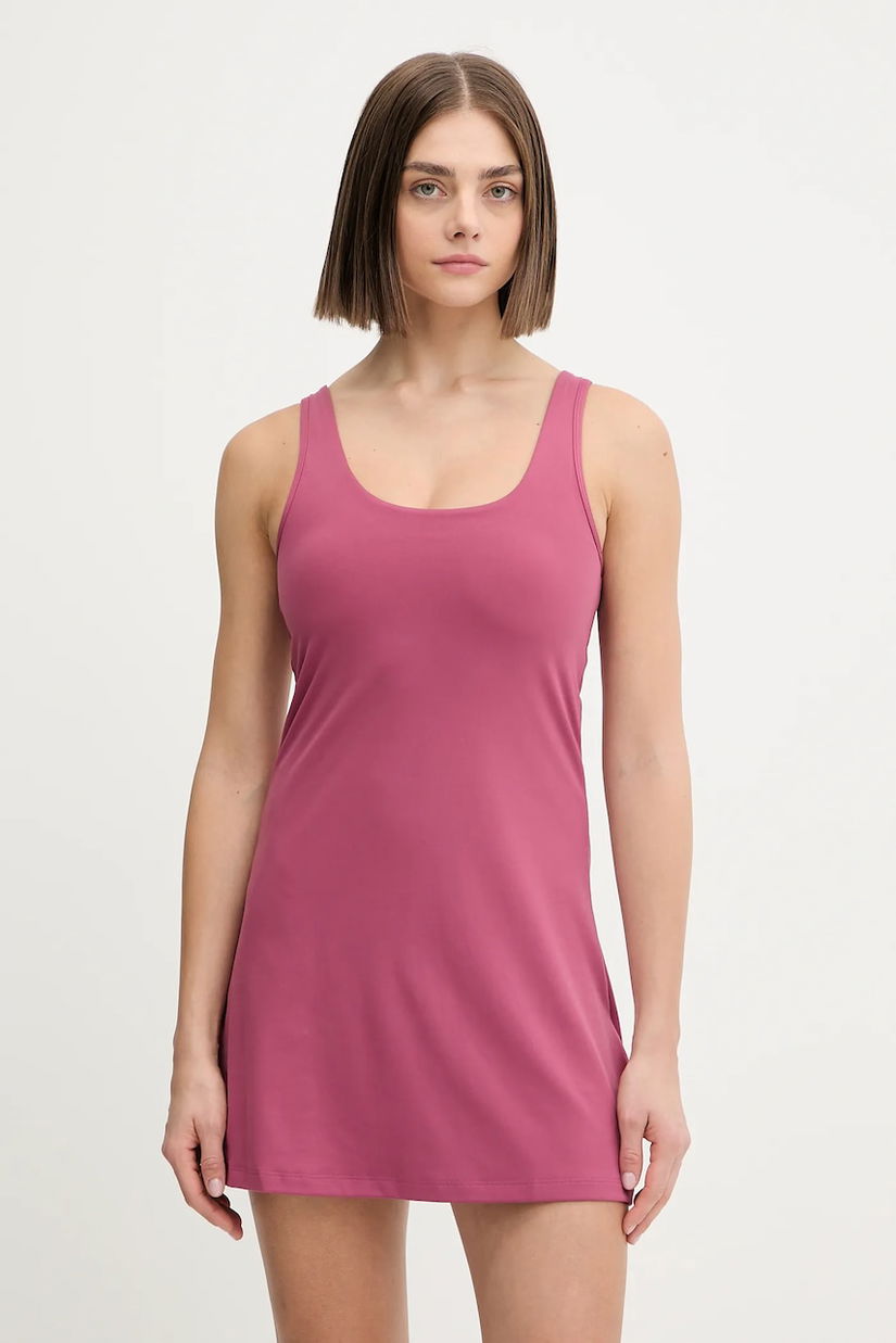 Under Armour rochie sport Motion culoarea negru, mini, mulata