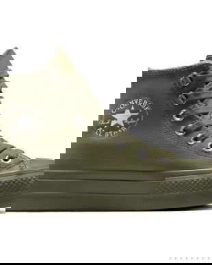 Pantofi sport unisex Converse Chuck Taylor All Star Lift A12968C, 39, Verde