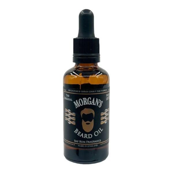 Ulei de barba Morgan’s Bay Rum Beard Oil - Caribbean Spices, Jamaican Rum & Bay Leaf Oil 50 ml