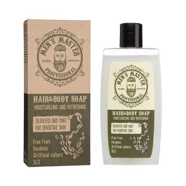 Sampon pentru par si gel de dus Men's Master Professional Sea Weed and Mint 260 ml