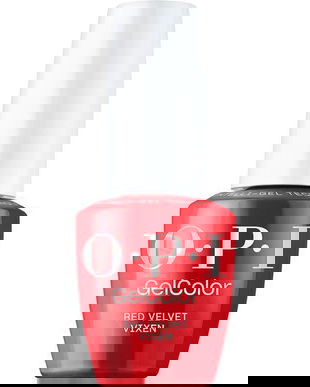 Lac de Unghii Semipermanent Hema-Free - OPI Gel Color, Good Enough To Treat Collection, nuanta Red Velvet Vixen, 15 ml