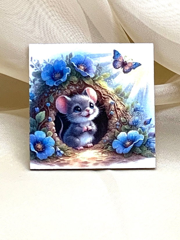 Magnet de frigider - decorat manual 01069