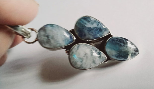 Piatra Lunii Kristal - Blue
