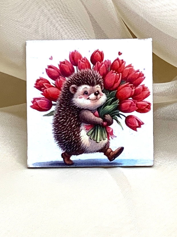 Magnet de frigider - decorat manual 01071