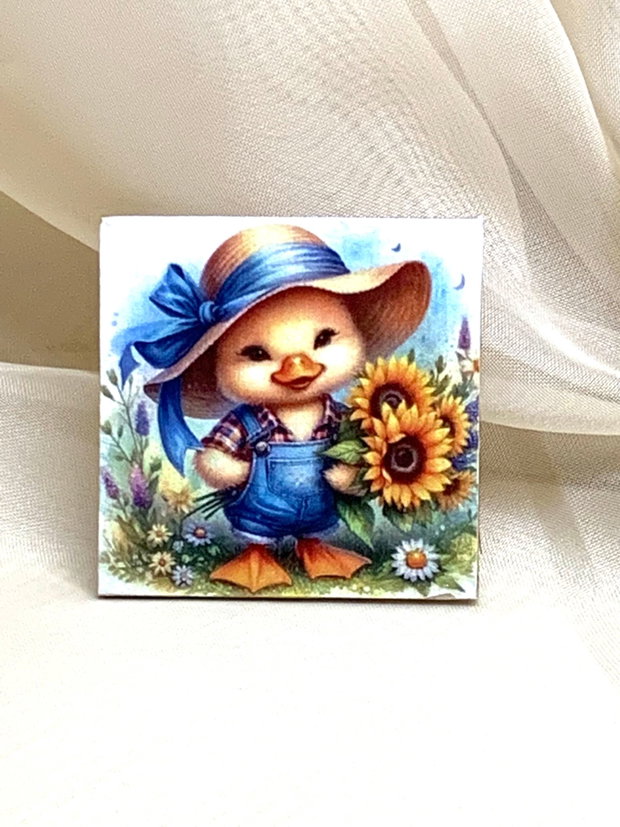 Magnet de frigider - decorat manual 01072