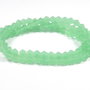 Cristale din sticla, biconice, frosted, 2 mm, verde deschis
