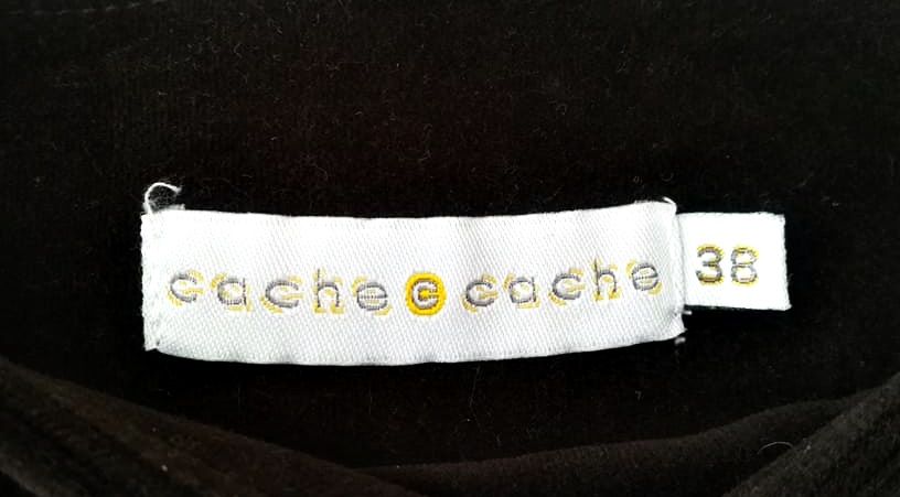 fusta velurata cu volanase parte peste parte , Cache Cache , 38