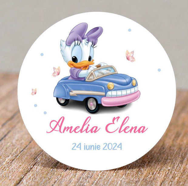 Etichete mărturii botez fetițe baby Daisy