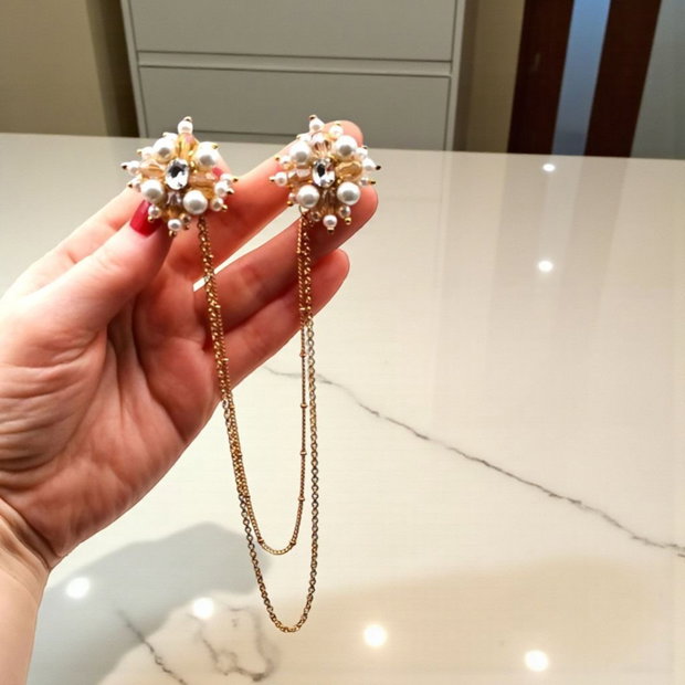 Broșă - Set Lovely Pearls
