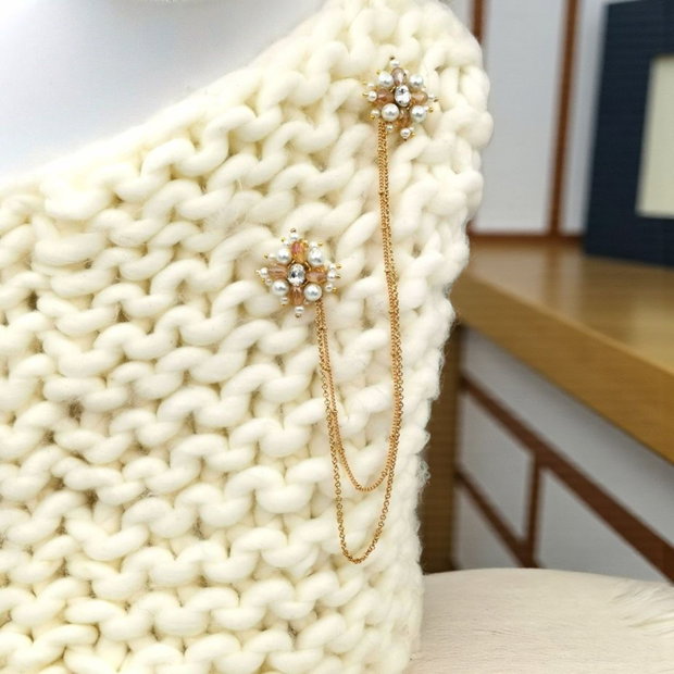 Broșă - Set Lovely Pearls