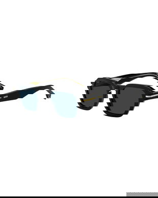 BOSS ochelari de soare culoarea negru, BOSS 1853/S