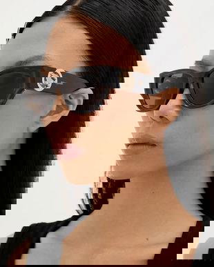 BOSS ochelari de soare culoarea negru, BOSS 1859/G/S