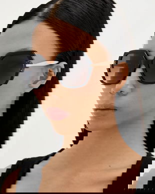 Carolina Herrera ochelari de soare culoarea negru, HER 0347/S