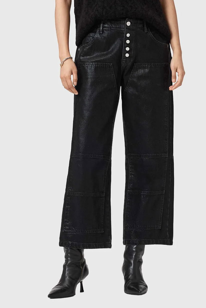 AllSaints jeans high waist, W070EB