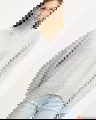 BOSS Orange pulover din amestec de lână culoarea gri, 50550464