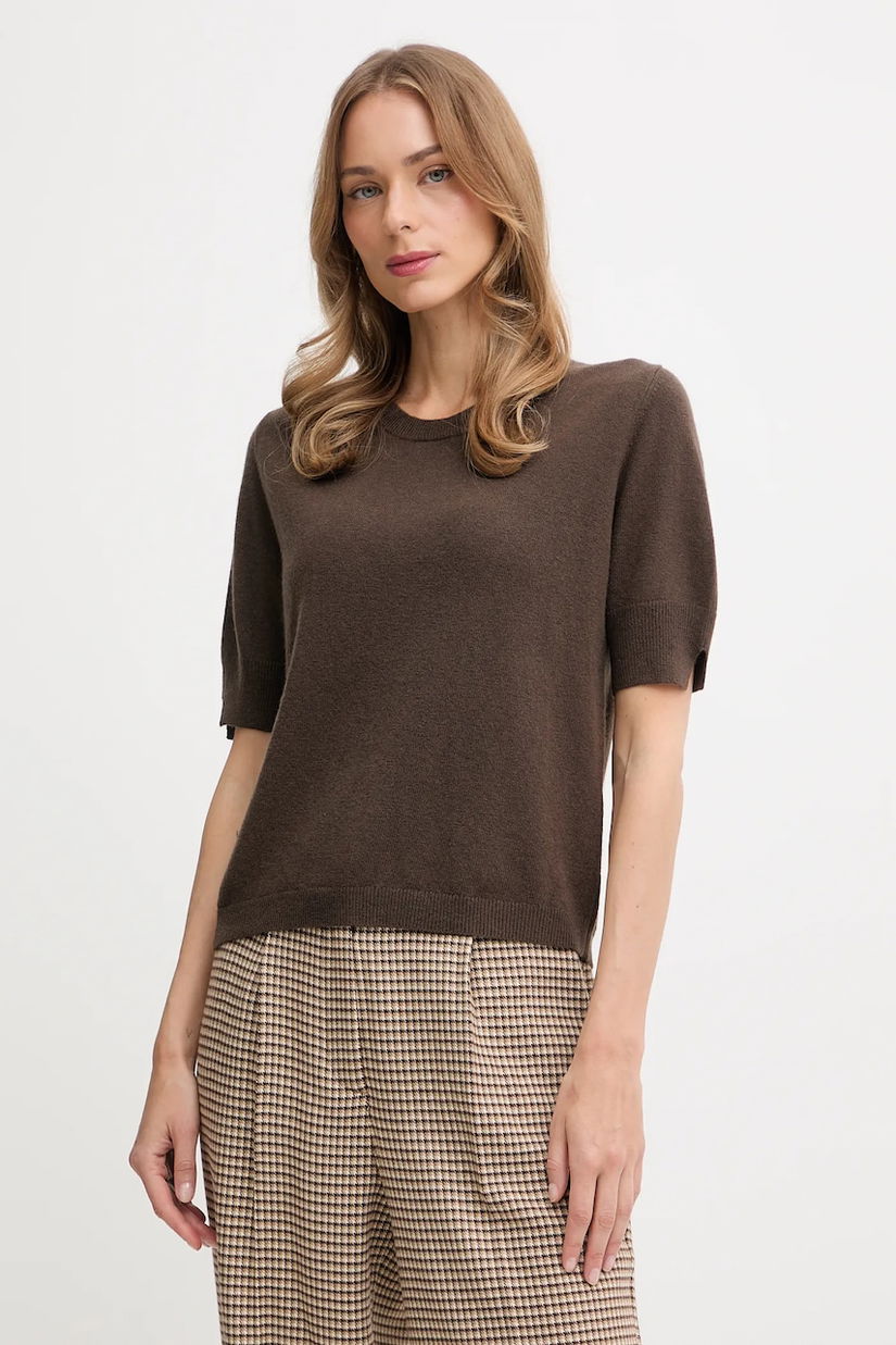 United Colors of Benetton pulover culoarea bej, light, 1002D10D2