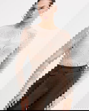 Sisley pulover culoarea bej, light, 3IIDL107T