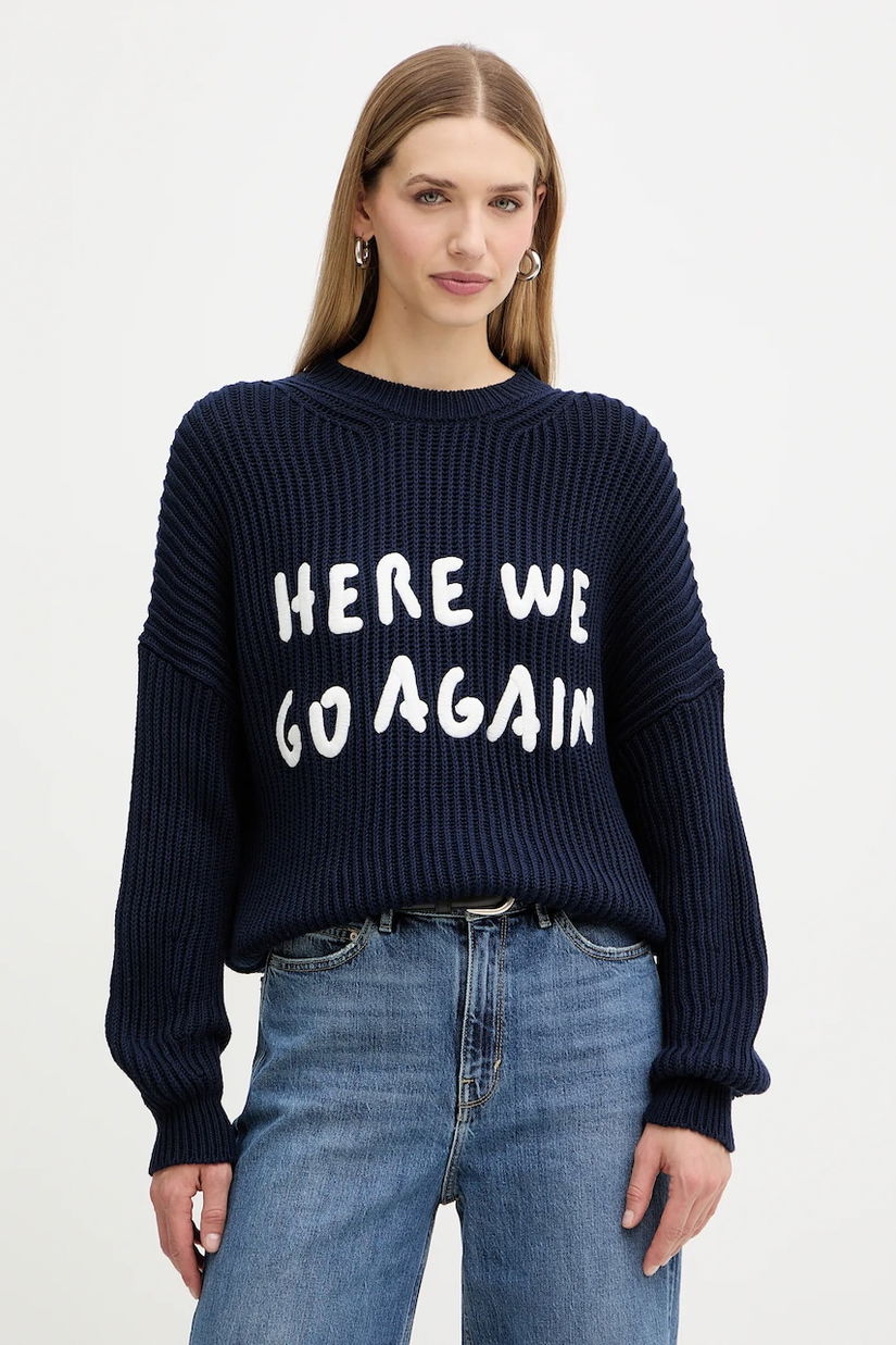 MAX&Co. pulover culoarea bleumarin, 2528366012200