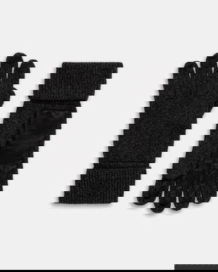 Marc O'Polo mănuși cu lână culoarea gri, 530626604012