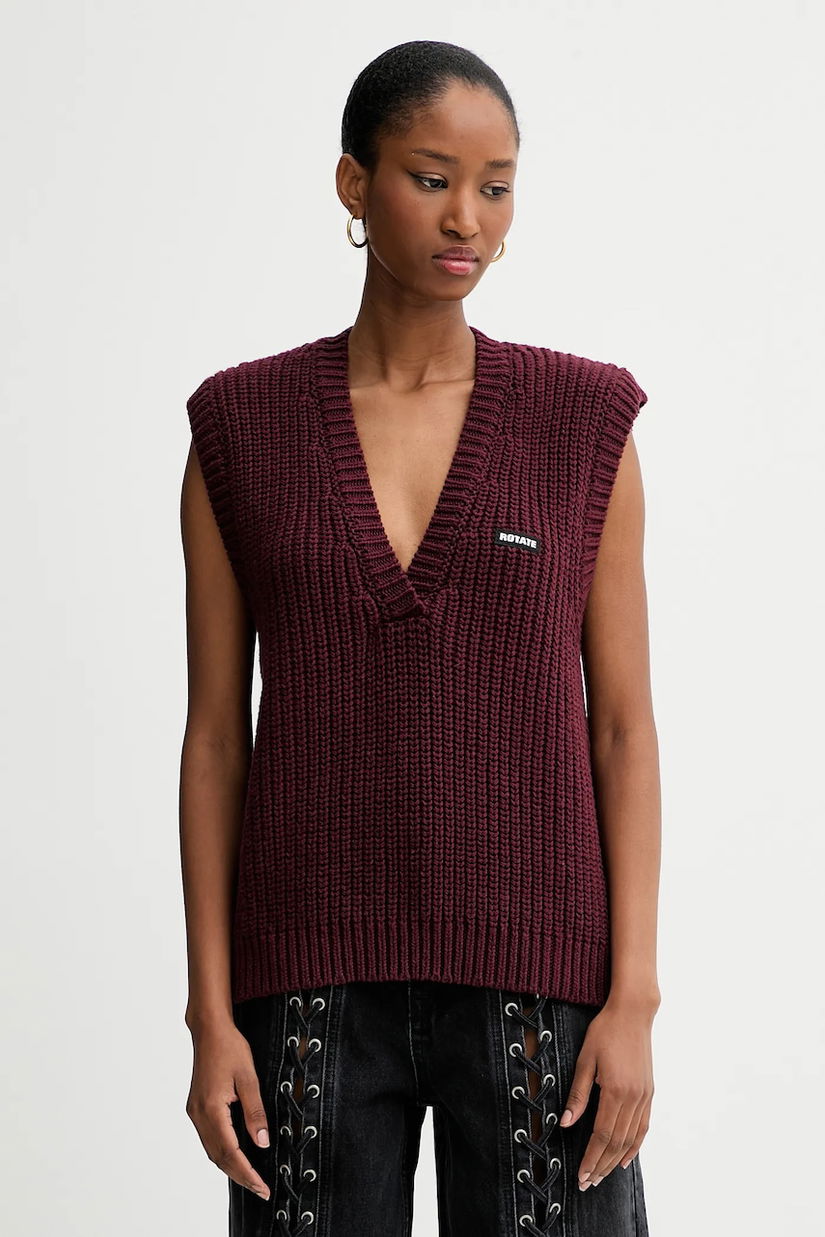 Rotate vestă din amestec de lână călduros, 1147332734