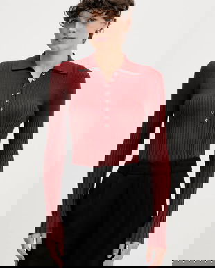 Sisley pulover din amestec de lână culoarea roșu, light, 1QNQL300E