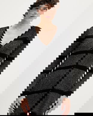 Sisley cardigan culoarea negru, light, 1194L602O