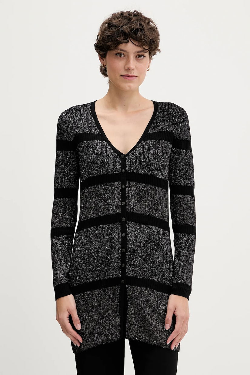 Sisley cardigan culoarea negru, light, 1194L602O