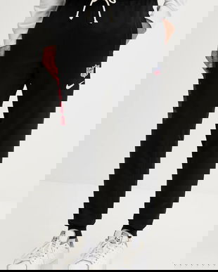 Nike pantaloni de trening Dri-Fit SI Taper Pant culoarea negru, uni, 03B0-00A-73-JK2