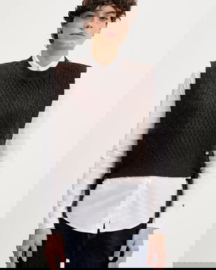 Pedro del Hierro vestă culoarea maro, light, 4962459